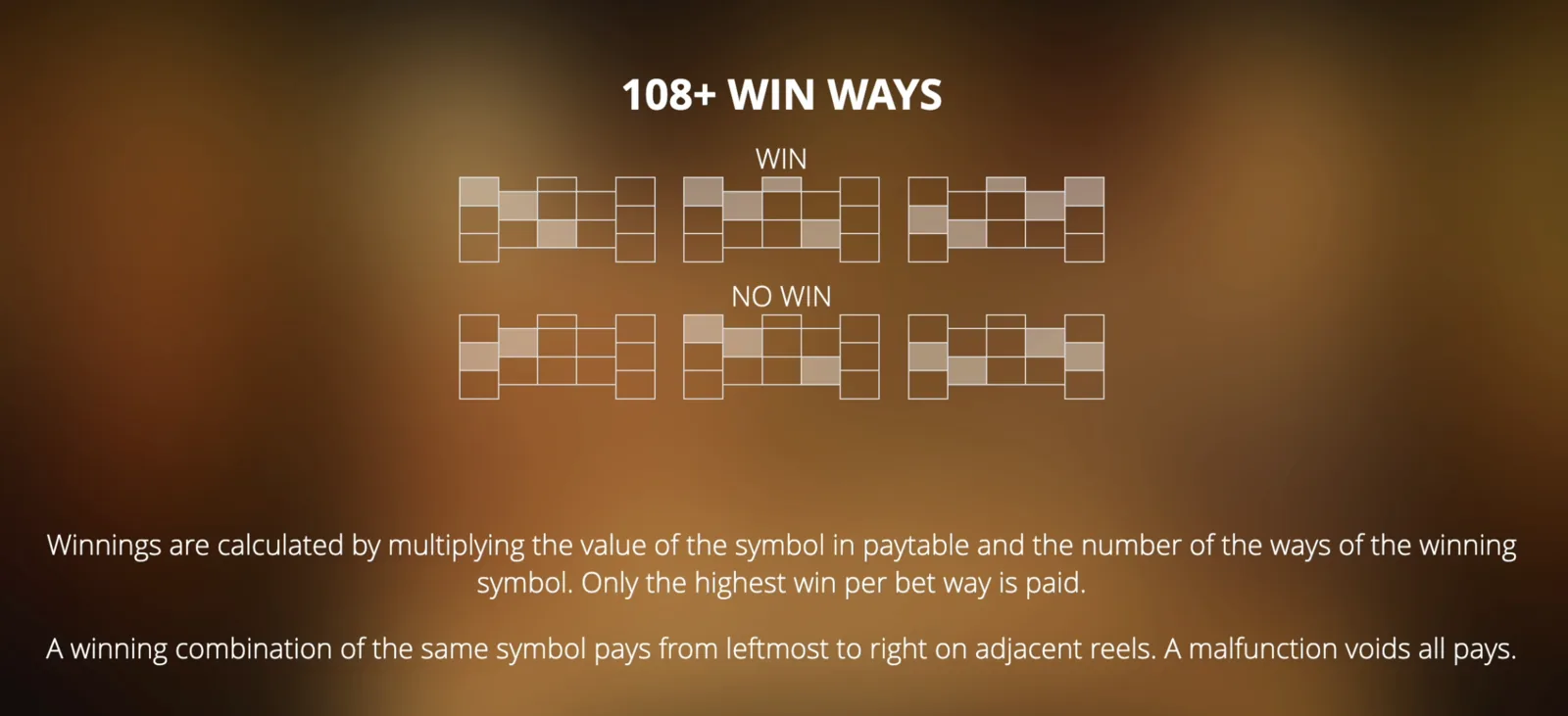 Mental II 108 win ways rules for Features related guide