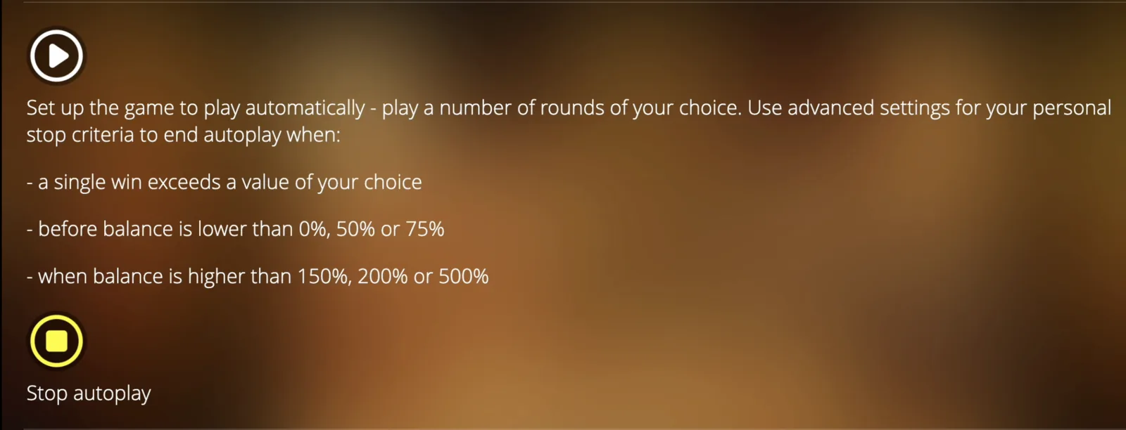 Mental II autoplay quick settings for Mental II mobile guide