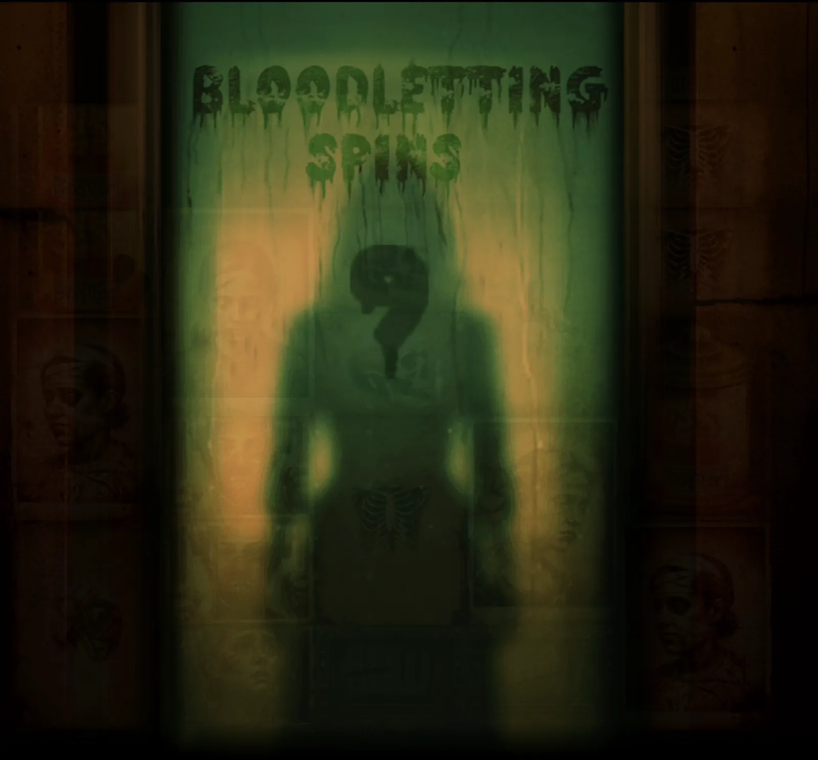 Mental II bloodletting spins intro door scene for Free Spins page