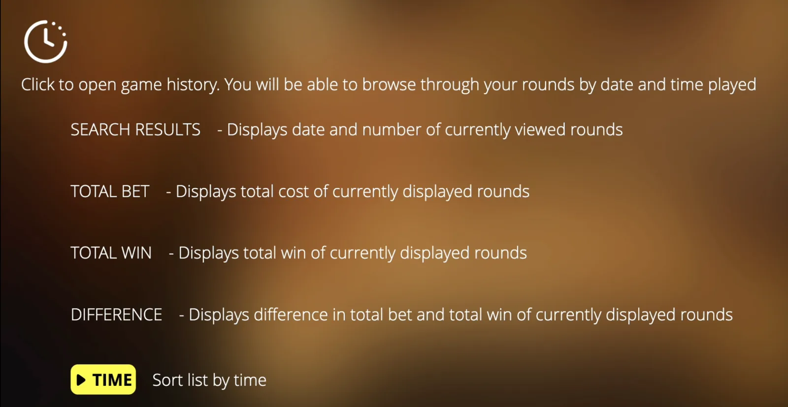 Mental II game history results menu for Free Spins related guide