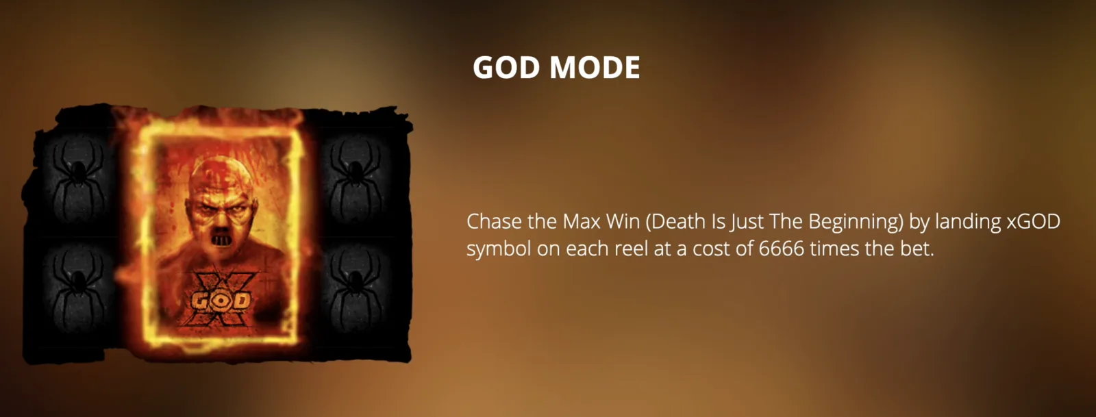 Mental II god mode max win feature rules for Free Spins page