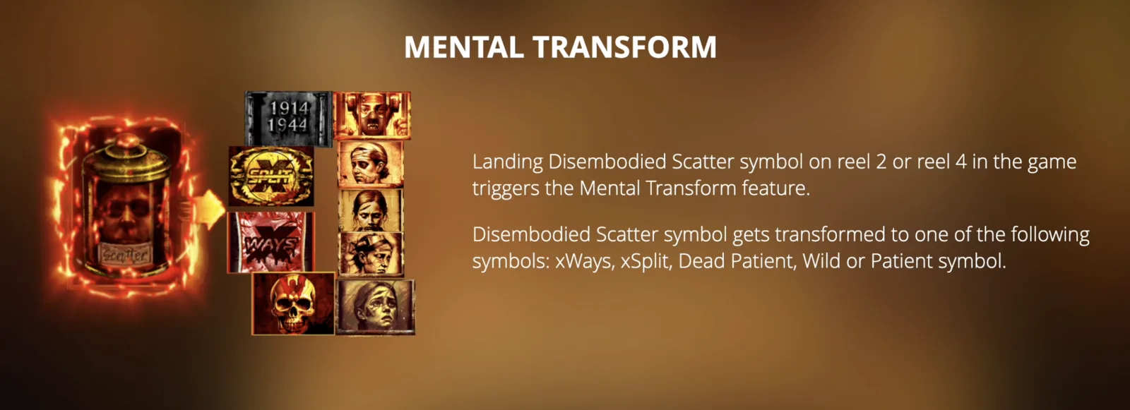 Mental II mental transform feature rules for Features page