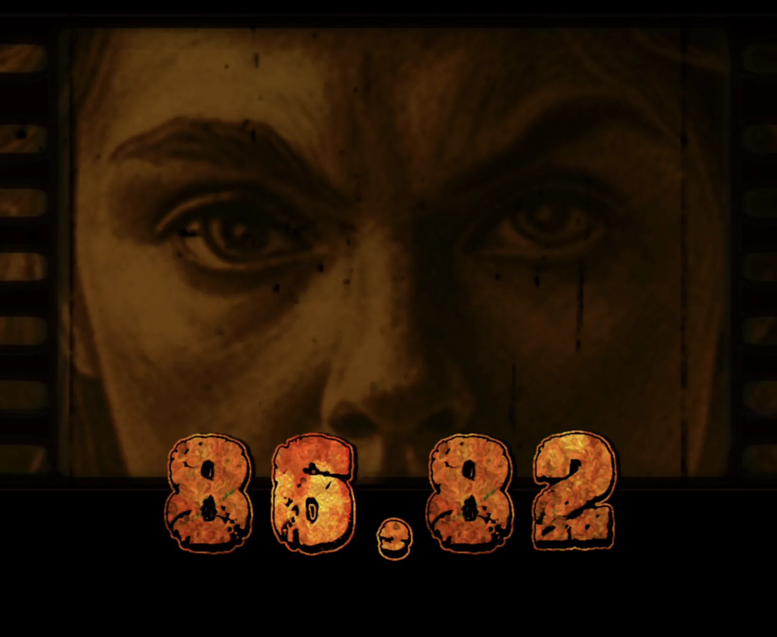 Mental II patient closeup win screen for Free Spins page