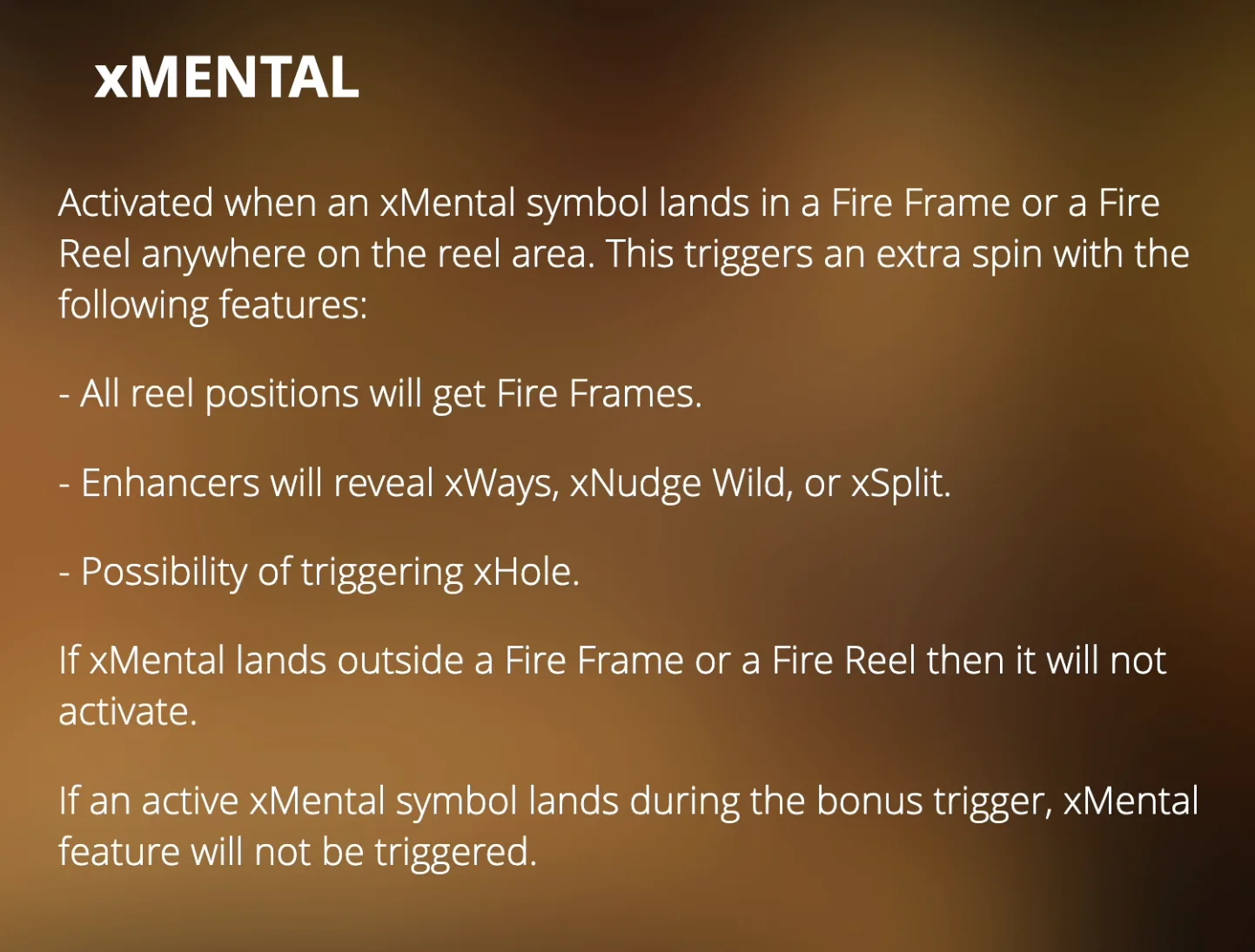Mental II xMental bonus feature guide for Features page